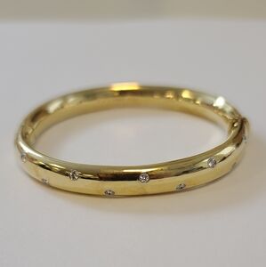 Tiffany And Co Etoile 18kt/Plat Bangle